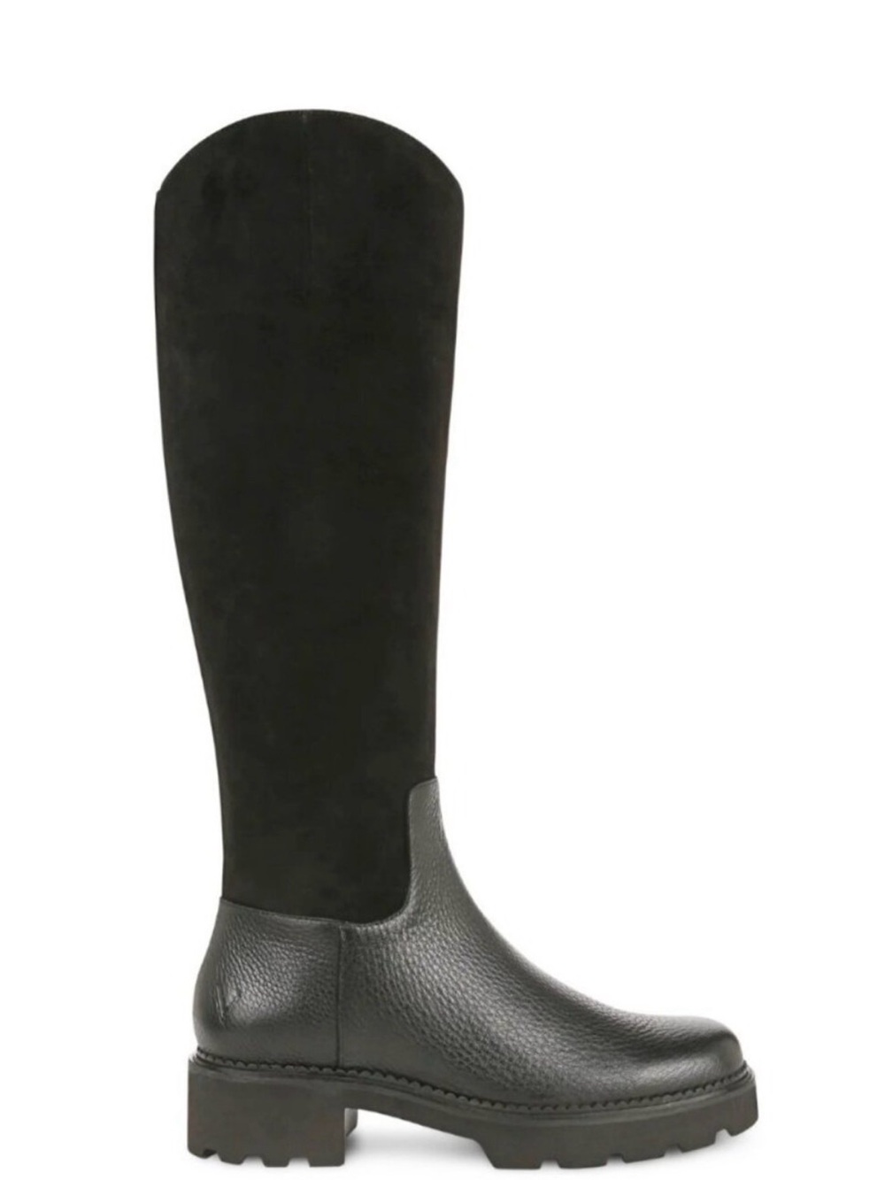 Vionic Women’s Black Tall Leather & Suede Riding Boots, waterproof NWOT